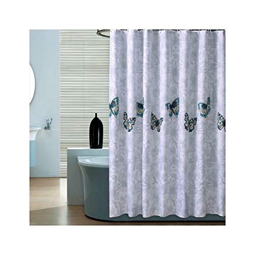 Daesar Lustiger 3D Duschvorhang Antischimmel Schmetterlinge Bad Vorhang für Badezimmer 260x200 cm Daesar Lustiger 3D Duschvorhang Antischimmel Schmetterlinge Bad Vorhang für Badezimmer 260x200 cm von Daesar