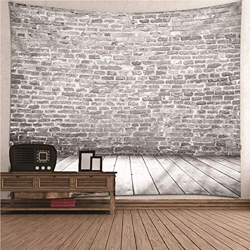 Daesar Tapisserie Hippie aus Polyester 200x200CM Mauer Muster Wandbehang Vintage Wandteppich Jugendzimmer, Wandteppich für Schlafzimmer Wohnzimmer Deko von Daesar