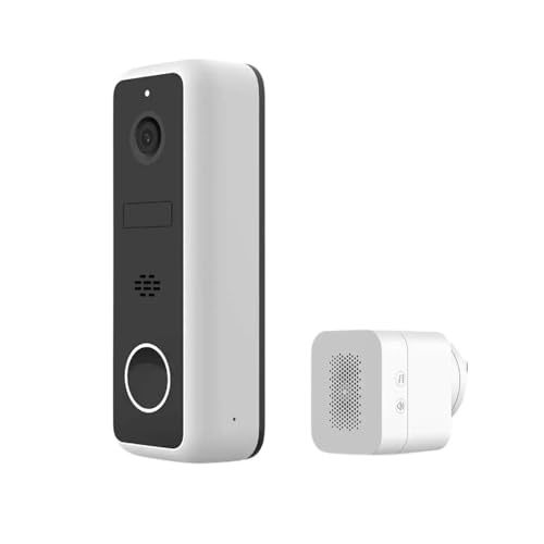 Daewoo WiFi-Video-Türsprechanlage mit Türklingel DB502W – Bewegungserkennung, integrierter Akku – Reagieren Sie Besucher und dann Ihr Telefon – kompatibel mit Amazon Alexa, Google Assistant Daewoo WiFi-Video-Türsprechanlage mit Türklingel DB502W – Bewegungserkennung, integrierter Akku – Reagieren Sie Besucher und dann Ihr Telefon – kompatibel mit Amazon Alexa, Google Assistant von Daewoo Security
