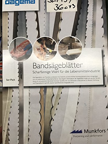 Bandsägeblatt Supra 5er Pack Fleischerei Sägeband Fleischsägeblatt Knochensägeblatt Fleisch/Knochen Gefriergut Sägeblatt für den Metzgerbedarf rostfrei, Wunsch:1600x15x0.45mm Bandsägeblatt Supra 5er Pack Fleischerei Sägeband Fleischsägeblatt Knochensägeblatt Fleisch/Knochen Gefriergut Sägeblatt für den Metzgerbedarf rostfrei, Wunsch:1600x15x0.45mm von TREND