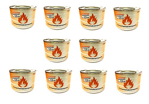 Brennpaste in der Dose 10x200g von Dagema