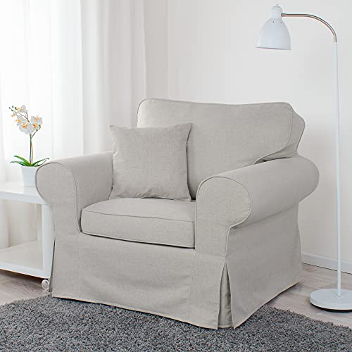 Dagra Bezug für Sessel Ektorp (Light Gray A23) von Dagra