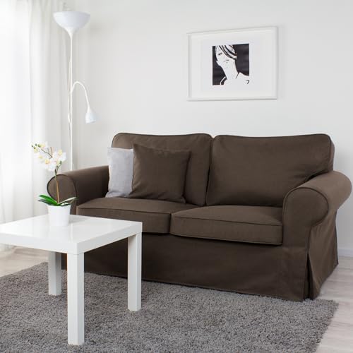 Dagra Bezug für EKTORP 2er-Sofa (Schlafsofa altes Modell) (Brown A04) von Dagra