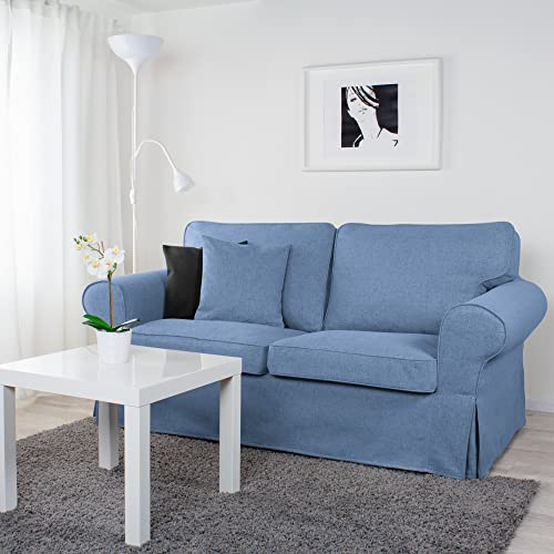 Dagra Bezug für EKTORP 2er-Sofa (ohne Schlaffunktion altes Modell) (Blue A13) von Dagra