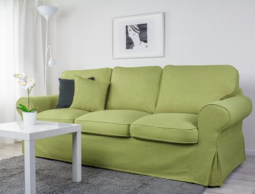 Dagra Bezug für EKTORP 3er-Sofa (Schlafsofa altes Modell) (Green A06) von Dagra