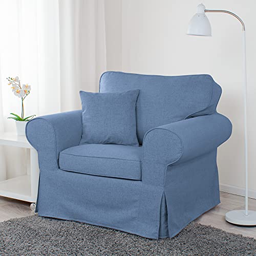 Dagra Bezug für Sessel Ektorp (Blue A13) von Dagra