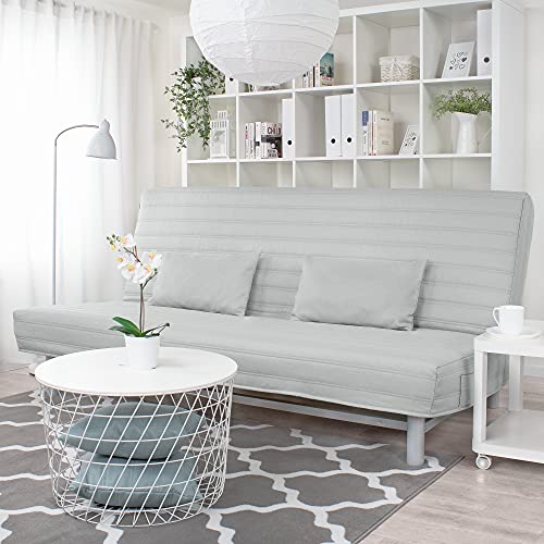 Dagra Gesteppter Bezug für Beddinge 3-er Bettsofa Streifen (Light Gray L31) von Dagra