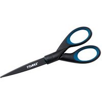 DAHLE Papierschere OFFICE TITANIUM schwarz-blau 18,0 cm von Dahle