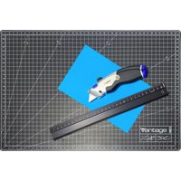 DAHLE Schneidematte Dahle Cutting Set 10675 6 mm 45,0 x 30,0 cm schwarz von Dahle