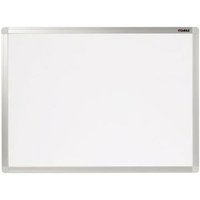 Dahle - Whiteboard Basic Maße der Oberfläche: 90 x 60 cm (b x h) Tafel magnethaftend nicht beidseitig beschreibbar Metall lackiert weiß von Dahle