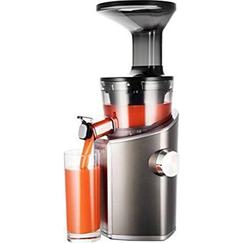 DAHLERT X HUROM | DT-SJ-19 | Säfte, Smoothies, Eis | innovative Druckschrauben | Doppelkorb-Entnahmesystem | leicht zu reinigen | 500ml | 150 Watt | BPA-frei | grau von Dahlert