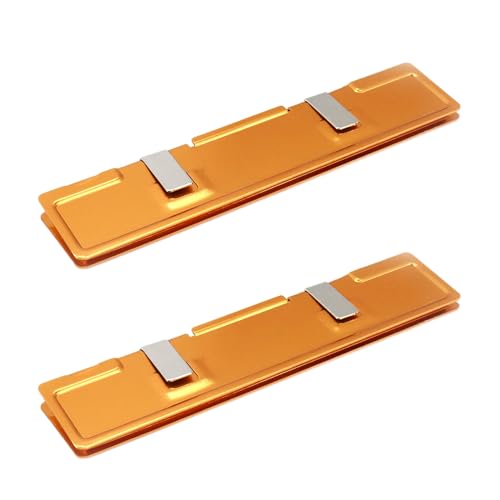 Dahszhi 2 Stück goldfarbener Aluminium-Kühlkörper-Kühlkörper für DDR SDR RAM von Dahszhi