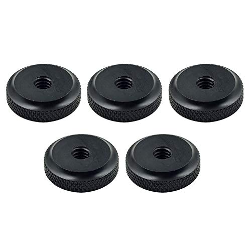 Yohii 5 Stück 25 mm Durchmesser 1/4 Zoll weiblich Rändelmutter Adapter von Dahszhi