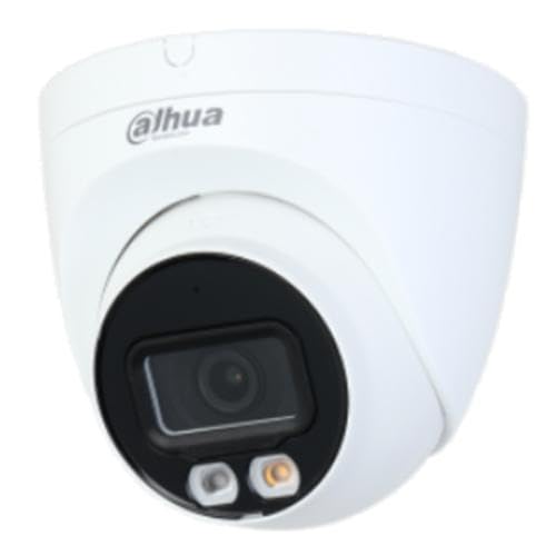 Dahua WizSense 5MP Full-Color Eyeball PoE IP-Kamera, 2,8 mm, DH-IPC-HDW2549TM-S-IL [DH-IPC-HDW2549TM-S-IL] von Dahua