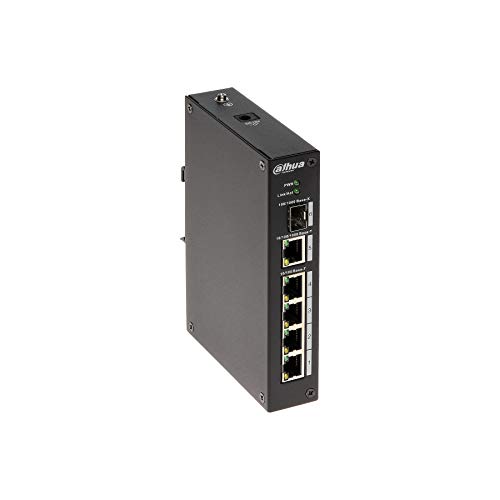 Switch|DAHUA|PFS3106-4T|4x10Base-T / 100Base-TX|1x10Base-T / 100Base-TX / 1000Base-T|DH-PFS3106-4T von Dahua
