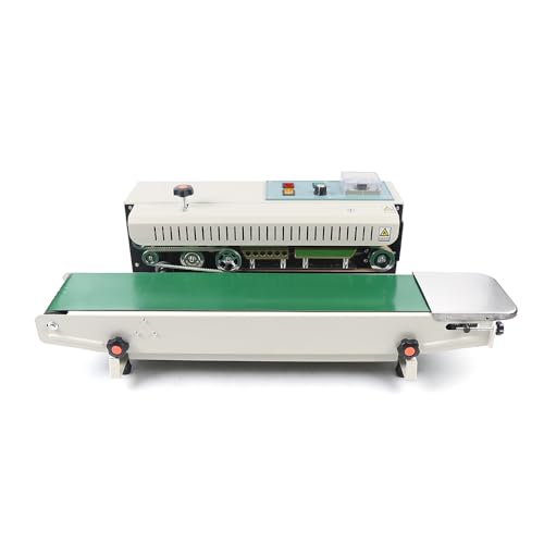 Automatisch FolienschweißGeräT Horizontal Kontinuierlich PlastiktüTe Siegel Versiegelungsmaschine SiegelgeräT Sealer Siegelmaschine Horizontale Bandversiegelung Automatischer VersiegelungsgeräT 500W von DaiJiubu