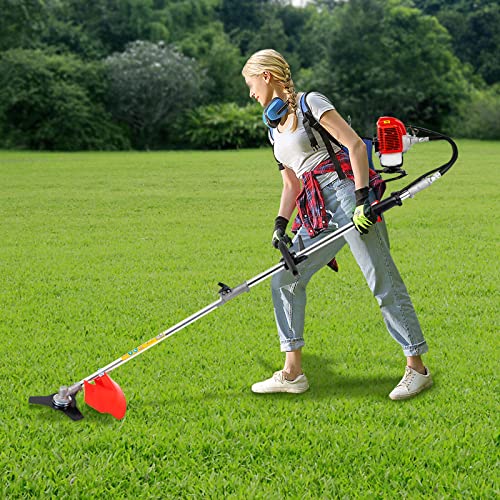 Benzin Motorsense Multitool Freischneider Trimmer Rucksack RüCkentragbare Rasentrimmer Set GartengeräT String Stahldraht Strummer WildkrautbüRste Schneidemesser 4In1 RasenmäHer Garten 2Takt 52Cc Benzin Motorsense Multitool Freischneider Trimmer Rucksack RüCkentragbare Rasentrimmer Set GartengeräT String Stahldraht Strummer WildkrautbüRste Schneidemesser 4In1 RasenmäHer Garten 2Takt 52Cc von DaiJiubu