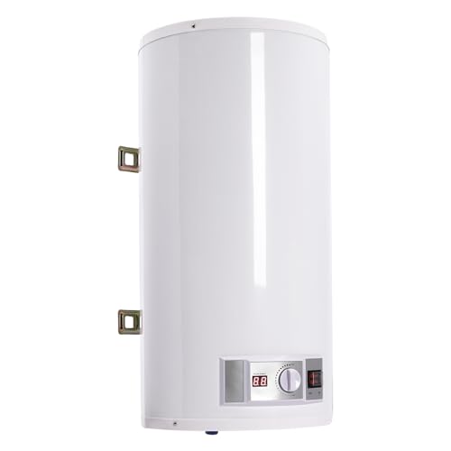 Elektrospeicher Warmwasserspeicher Wasser Boiler Elektroboiler Elektro Wasserbereiter Wasserboiler Bad Kit WandhäNgend Anticalc Emaillierter InnenbehäLter Warmwasserboiler Heizung Speicher 220V (50L) von DaiJiubu