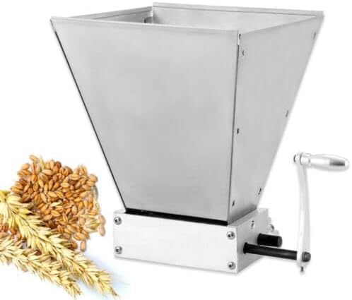 Getreidemühle Getreidequetsche Malzmühle Futtermühle SchrottmüHle Grainmühle Schrotmühle Barley Grinder Crusher Handmühle Manuelle GetreidemüHle GerstenmüHle Verstellbare MalzmüHle SchrotmüHle von DaiJiubu