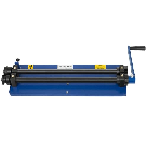 Manuell Rundbiegemaschine Perlenwalzen Rollwerkzeug Sickenmaschine Kit BöRdelmaschine Mit 6WüRfelsäTze Metal Bead Roller Rollformer Swager Sheet Rolling Tool Metalwork Biegemaschine18Zoll 460Mm von DaiJiubu