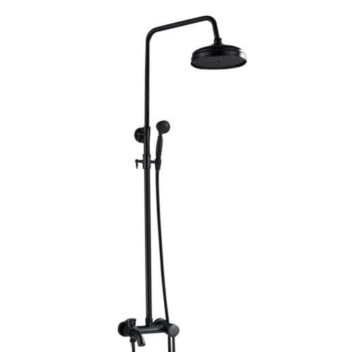 Regendusche Duschsystem Dusch Armatur Duschset Antik Retro Nostalgie Schwarz Mit Duschkopf Und Handbrause Einzelgriff Fertig An Der Wand Montiert Ohne Duscharmatur Komplettset Ablage Duscharmaturen Regendusche Duschsystem Dusch Armatur Duschset Antik Retro Nostalgie Schwarz Mit Duschkopf Und Handbrause Einzelgriff Fertig An Der Wand Montiert Ohne Duscharmatur Komplettset Ablage Duscharmaturen von DaiJiubu