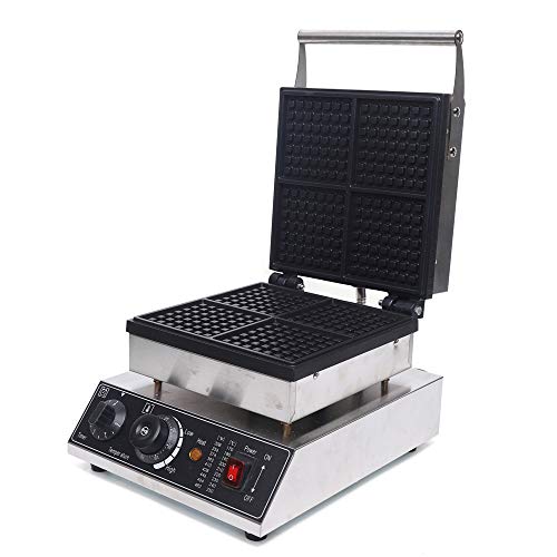 Waffeleisen Waffelmaschine Waffelautomat Waffel Waffelmaker Edelstahl Waffeln Backplatten Maker MultifunktionsgeräT Waffle Machine Antihaftpfanne Elektrisch Antihaft Pancaker Backmaschine 1750W von DaiJiubu
