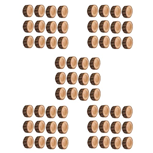 Daijianbin 60 Stück Holzkerzenhalter, Votiv Teelichthalter Für Hochzeitsfeier Für Tisch, Halloween Weihnachtsfeier Home Decor Daijianbin 60 Stück Holzkerzenhalter, Votiv Teelichthalter Für Hochzeitsfeier Für Tisch, Halloween Weihnachtsfeier Home Decor von Daijianbin