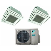 Bluevolution Inverter Bluevolution Inverter Dual Split Kassetten-Klimagerät ffa-a 9+9 mit 2MXM40A R-32 Wi-Fi Optional mit Drahtsteuerung und weißem Bluevolution Inverter Bluevolution Inverter Dual Split Kassetten-Klimagerät ffa-a 9+9 mit 2MXM40A R-32 Wi-Fi Optional mit Drahtsteuerung und weißem von Daikin