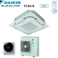 Bluevolution Kassetten-Klimagerät Round Flow 36000 btu FCAG100B + AZAS100MV1 R-32 Wi-Fi Optional Mit Standardgitter Inklusive R-32, Kabelgebundene von Daikin