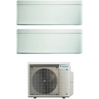 Bluevolution Dual Split Inverter Klimagerät Serie stylish white 5+5 mit 2MXM40A R-32 Wi-Fi Integrated 5000+5000 Farbe Weiß Italienische Garantie von Daikin