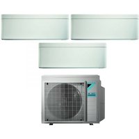 Daikin Bluevolution Trial Split Inverter Klimagerät Serie STYLISH WHITE 5+7+12 mit 3MXM68N R-32 Wi-Fi Integrated 5000+7000+12000 Farbe Weiß von Daikin