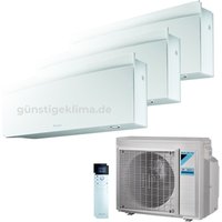Daikin Emura 3 Trial Split Klimaanlage A+++/A++ 9000+12000+12000 BTU Inverter Wi-Fi (3MXM68A + FTXJ25AW + 2xFTXJ35AW) von Daikin