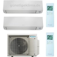 Daikin Perfera All Season Dual Split Klimaanlage A+++/A++ 7000 + 7000 BTU Inverter Wi-Fi (2MXM40A + FTXM20A + FTXM20A) von Daikin