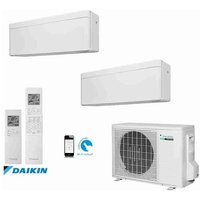 Daikin - Dualsplit Stylish Farbe weiß 2MXM50N + FTXA35AW + FTXA35AW Wifi inbegriffen von Daikin