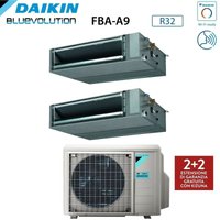 Klimagerät Daikin Bluevolution Dual Split Ducted Inverter Klimagerät Serie fba-a 12+12 mit 3MXM68N R-32 Wi-Fi Optional 12000+12000 - Italienische Klimagerät Daikin Bluevolution Dual Split Ducted Inverter Klimagerät Serie fba-a 12+12 mit 3MXM68N R-32 Wi-Fi Optional 12000+12000 - Italienische von Daikin