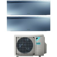 Klimagerät Daikin Bluevolution Dual Split Inverter Klimagerät Serie emura silver iii 7+9 mit 2MXM40A R-32 Wi-Fi Integrated 7000+9000 Farbe Silber Klimagerät Daikin Bluevolution Dual Split Inverter Klimagerät Serie emura silver iii 7+9 mit 2MXM40A R-32 Wi-Fi Integrated 7000+9000 Farbe Silber von Daikin