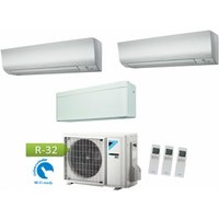 Klimagerät Daikin Bluevolution trial split Inverter Serie ftxn Perfera 9000 + ftxn Perfera 9000 + Stylish 12000 mit 3MXM52M R-32 Wi-Fi 9+9+12 - new von Daikin