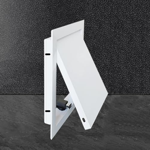 Dailify Revisionsklappe Metall-Revisionsklappenabdeckung Schwarz Weiß Grau Oberfläche, Trockenbau-Revisionsklappe, Maueröffnungsabdeckungen(White,14x24in (350x600mm)) von Dailify