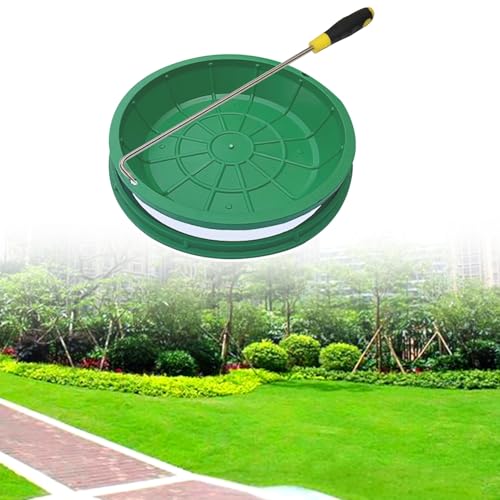 Dailify Schachtabdeckung Unsichtbare Eingebettete Schachtabdeckungen und -Rahmen mit 60 cm Langem Haken, Runder Schachtrevisionsdeckel für Öffentliche Gehwege, Gartenklärgrubendeckel(600mm (23 5/8")) Dailify Schachtabdeckung Unsichtbare Eingebettete Schachtabdeckungen und -Rahmen mit 60 cm Langem Haken, Runder Schachtrevisionsdeckel für Öffentliche Gehwege, Gartenklärgrubendeckel(600mm (23 5/8")) von Dailify