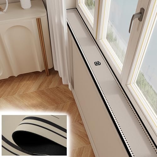 Fensterbank Matte Weiche Fensterbankabdeckung für Ihr Zuhause, Dekorative Fensterbank-Schutzpolsterung, Pflegeleicht, Fensterbank- / Erkerfensterkissen in Sondergrößen(Style B,130x20cm (51 1/8"x7 7/8" Fensterbank Matte Weiche Fensterbankabdeckung für Ihr Zuhause, Dekorative Fensterbank-Schutzpolsterung, Pflegeleicht, Fensterbank- / Erkerfensterkissen in Sondergrößen(Style B,130x20cm (51 1/8"x7 7/8" von Dailify