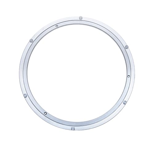 Dailydanny Lazy Susan Drehplatte aus Aluminium, robust, für Esstisch, 10 mm von Dailydanny