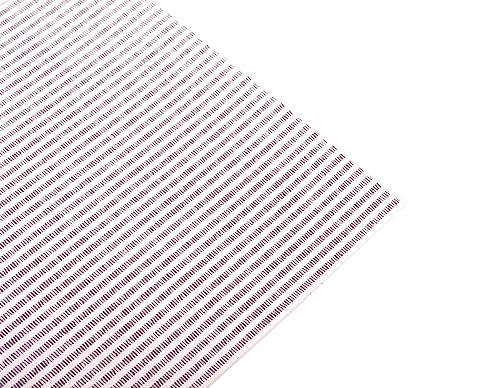 Dailylike Klebefolie Baumwolle Streifen 21 x 30 cm von Dailylike