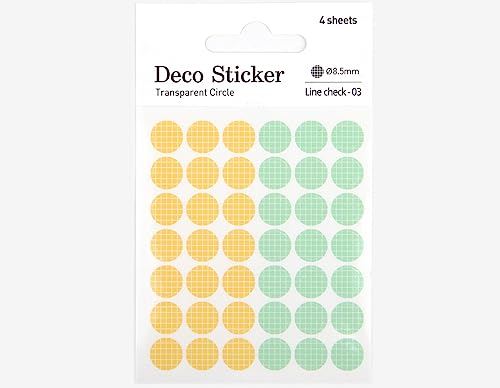 Dailylike Runde Papieraufkleber Line Check 03 auf Bögen Durchmesser 8,5 mm. Dailylike Runde Papieraufkleber Line Check 03 auf Bögen Durchmesser 8,5 mm. von Dailylike