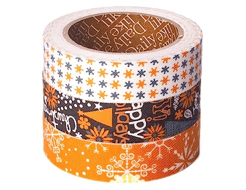 Dailylike Set mit 3 Klebebändern aus Baumwolle Holy Night 15 mm x 3 m. Dailylike Set mit 3 Klebebändern aus Baumwolle Holy Night 15 mm x 3 m. von Dailylike