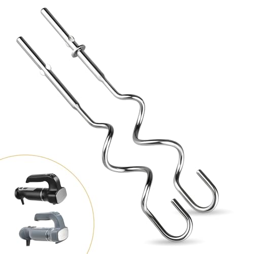 XSKDOUGHHK Knethaken passend für Ninja Mixer, Power Mixer System (CI100 Serie) für Ninja Blender Zubehör, Edelstahl Foodi Zubehör von Dairrr Fuuu