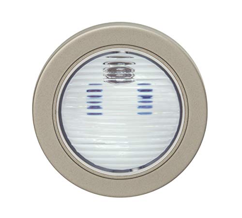 Balizas ARAS/A RS (NI,Z) - Tensión alimentación: Níquel - Color difusión: 230V 50Hz - Color embellecedor: Azul - Caja de empotrar: Con caja de empotrar - Color LEDs: Transparente von Daisalux