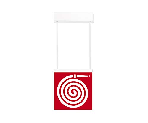 daisalux Ikus Doppel Standby Panel 220 x 220 SP rtd1664 weiß von Daisalux