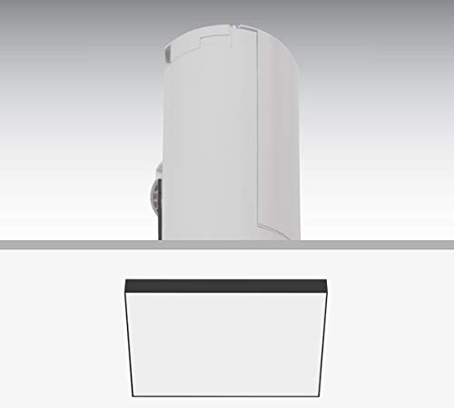 daisalux Lens – Downlight semi-empotrado Lens 2 N20 230 V 2h Schwarz von Daisalux