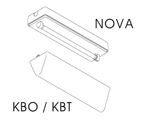 Accesorios KBO NOVA - Tensión alimentación: Inexistente - Color difusión: Inexistente - Color embellecedor: Inexistente - Caja de empotrar: Inexistente - Color LEDs: Inexistente von Daisalux