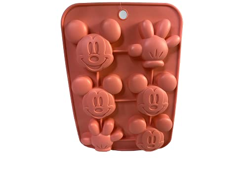 Disney Mickey Silikon-Kuchenform (Pink) von Daiso